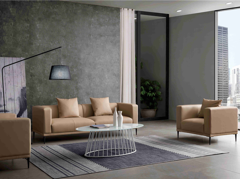 現代風格皮質辦公沙發 現代辦公沙發